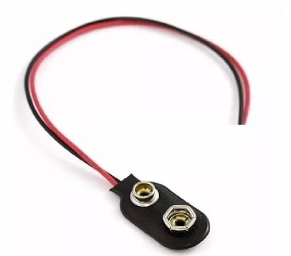 CONECTOR PARA BATERIAS 9V